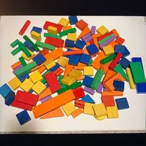 Wooden Building Block Set